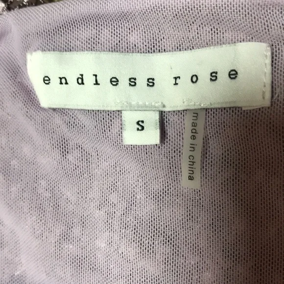 NWT Revolve 2 PIECE Endless Rose Fringe Skirt Set in Purple Size Small - Picture 12 of 14